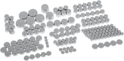 Drag Specialties Deluxe Engine Bolt Cover Kit Fits Harley-Davidson Softail Models 2000-2011