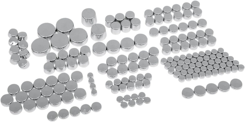 Drag Specialties Deluxe Engine Bolt Cover Kit Fits Harley-Davidson Softail Models 2000-2011
