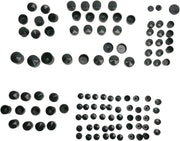 Drag Specialties Standard Engine Bolt Cover Kit Fits Harley-Davidson Touring, Trike Models 2007-2016