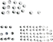 Drag Specialties Standard Engine Bolt Cover Kit Fits Harley-Davidson Touring Models 2003-2008
