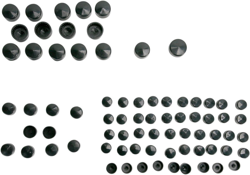 Drag Specialties Standard Engine Bolt Cover Kit Fits Harley-Davidson Touring Models 2003-2008