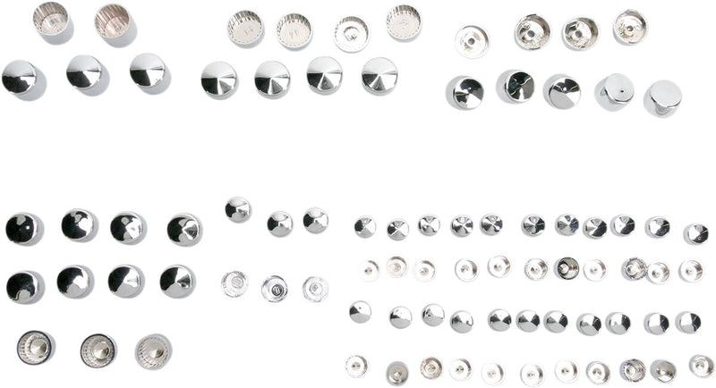 Drag Specialties Standard Engine Bolt Cover Kit Fits Harley-Davidson Touring Models 1999-2006