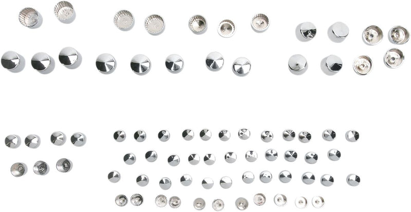 Drag Specialties Standard Engine Bolt Cover Kit Fits Harley-Davidson Dyna Models 2006-2017
