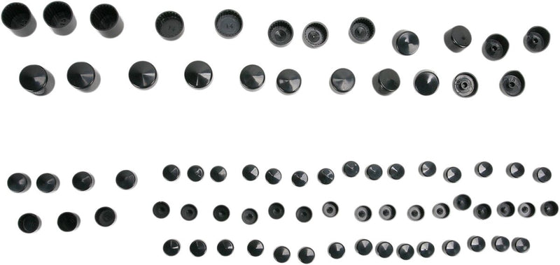 Drag Specialties Standard Engine Bolt Cover Kit Fits Harley-Davidson Dyna Models 2006-2017