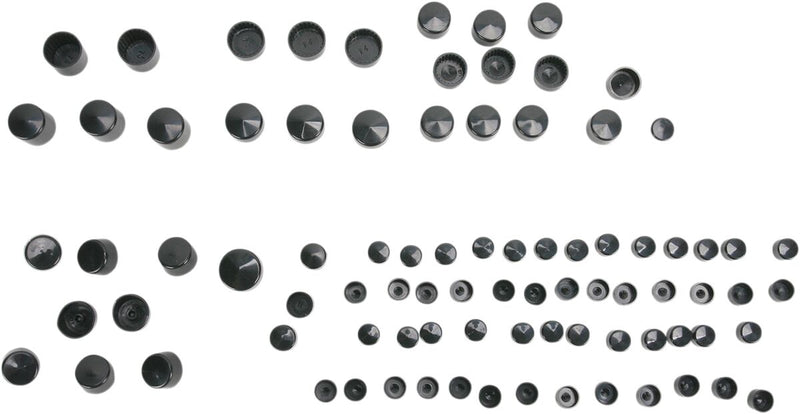 Drag Specialties Standard Engine Bolt Cover Kit Fits Harley-Davidson Dyna Models 1999-2005