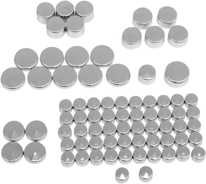 Drag Specialties Standard Engine Bolt Cover Kit Fits Harley-Davidson Sportster Models 2004-2022