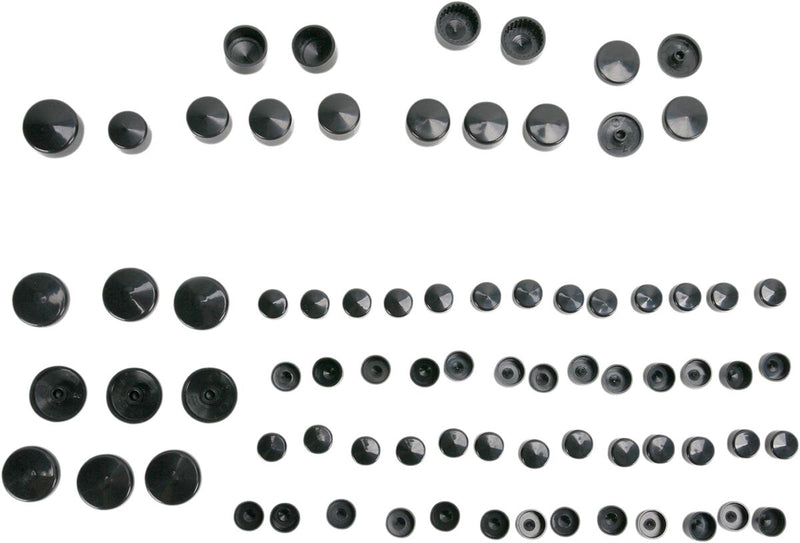 Drag Specialties Standard Engine Bolt Cover Kit Fits Harley-Davidson Sportster Models 2004-2022
