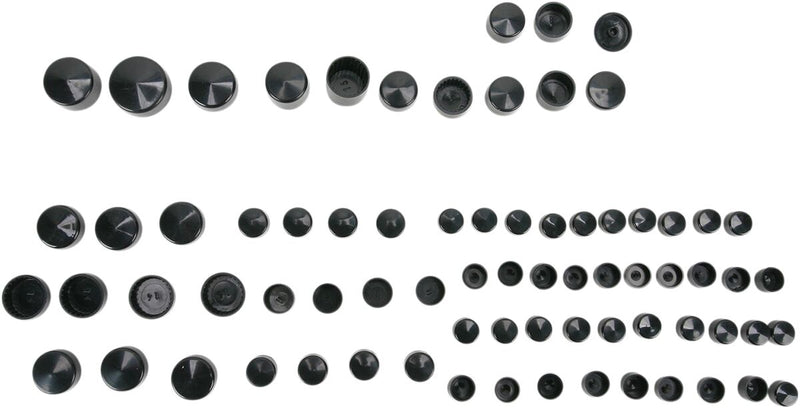 Drag Specialties Standard Engine Bolt Cover Kit Fits Harley-Davidson Sportster Models 1986-2003