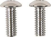 Drag Specialties Chrome Knurled Point Cover Bolt Set for 2004-2022 Harley-Davidson Sportster Motorcycles