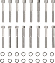 Drag Specialties Chrome Smooth Primary Cover Bolt Set for 2004-2022 Harley-Davidson Sportster Motorcycles