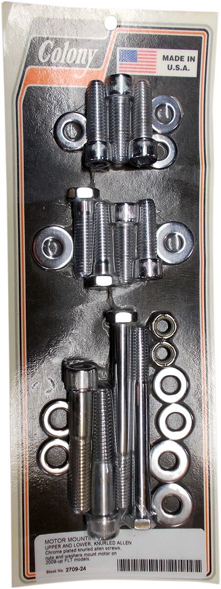 Colony Motor Mount Bolt Kit #2709-24-P