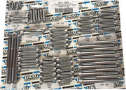 Drag Specialties Knurled Motor Bolt Set for Various Various Harley-Davidson Motorcycles (See Fitment List)