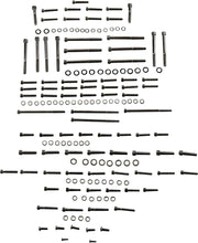 Drag Specialties Black Engine Bolt Set w/Knurled Allen Heads for Various Various Harley-Davidson Motorcycles (See Fitment List)