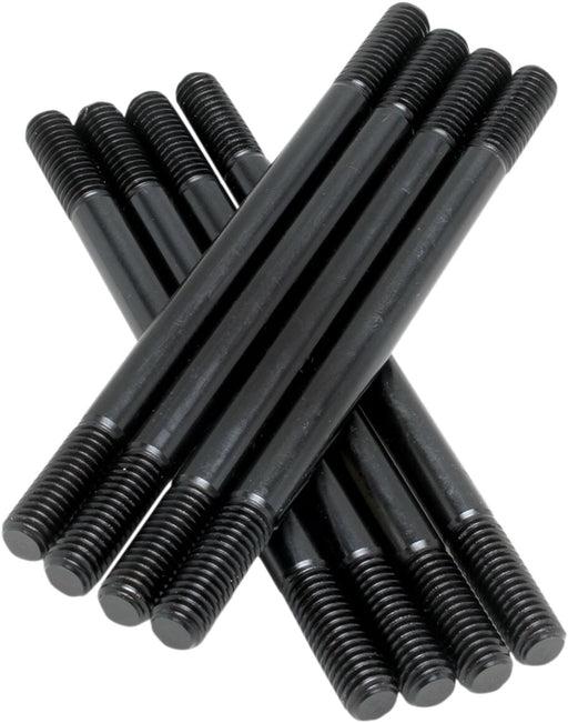 Kibblewhite Cylinder Stud Kit for 2017-2025 Harley-Davidson Black 8 Pack