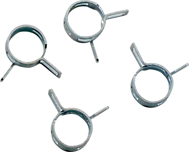 All Balls Silver 10mm Band Type Hose Clamp Refill Kit