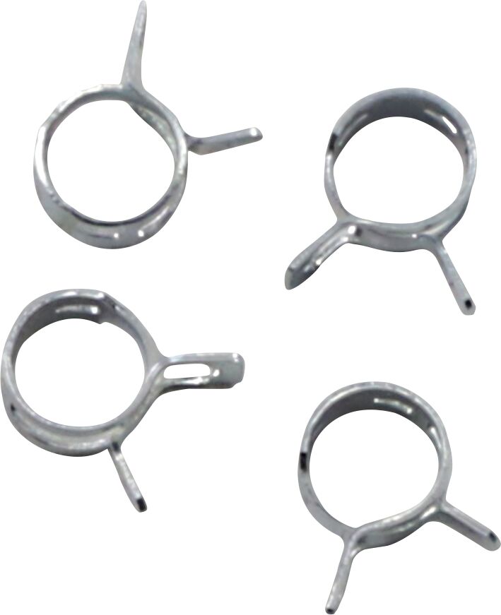All Balls Silver 8mm Band Type Hose Clamp Refill Kit