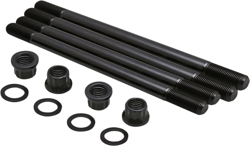 Kibblewhite Cylinder Stud and Nut Kit for 1998-2013 YAMAHA Hardware Kit Oxide Black Alloy Steel #80-82650