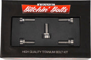 Trask Bitchin' Bolts Derby Cover for 2017-2026 Harley-Davidson Hardware Silver Titanium Kit #TM-1050-A