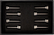 Trask Bitchin' Bolts Lifter Block for 2017-2026 Harley-Davidson Hardware Silver Titanium Kit #TM-1050-B
