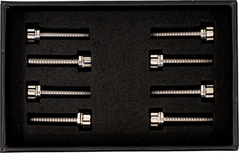 Trask Bitchin' Bolts Lifter Block for 2017-2026 Harley-Davidson Hardware Silver Titanium Kit #TM-1050-B