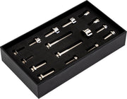 Trask Bitchin' Bolts Peg Mount for 2017-2026 Harley-Davidson Hardware Silver Titanium Kit #TM-1050-F