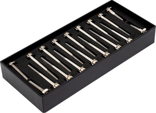 Trask Bitchin' Bolts Crankcase for 2017-2026 Harley-Davidson Hardware Silver Titanium Kit