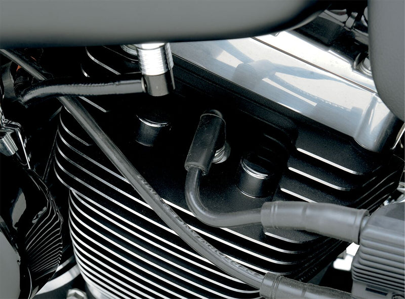 Drag Specialties Head Bolt Covers for Various Various Harley-Davidson Motorcycles (See Fitment List)
