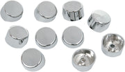 Drag Specialties Chrome 5/16" Buttonhead/Allen-Hex Head Bolt Covers