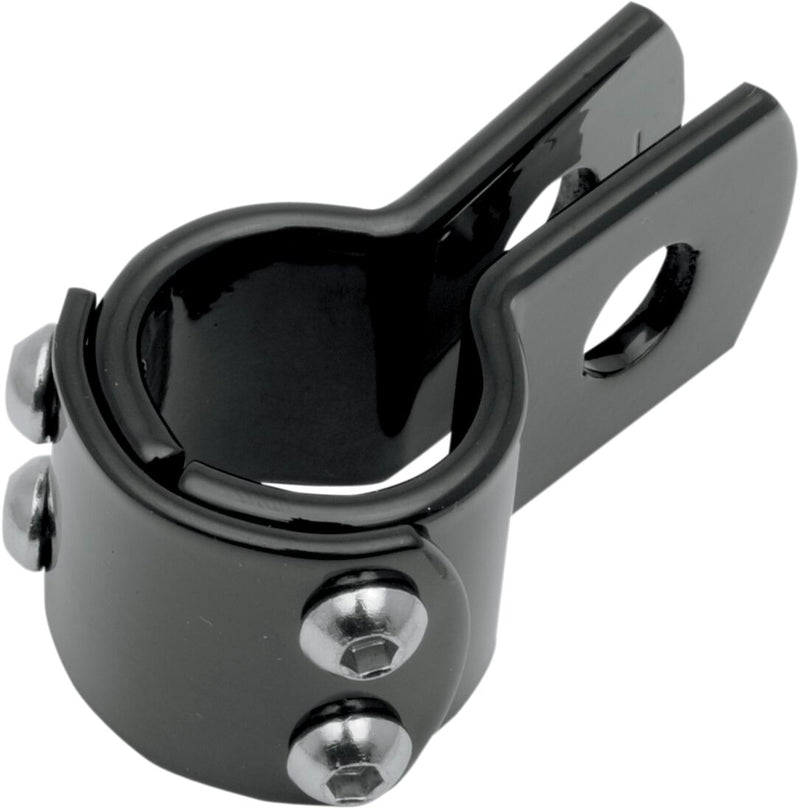 Drag Specialties Black Three-Piece 1 1/4 in. Frame Clamp