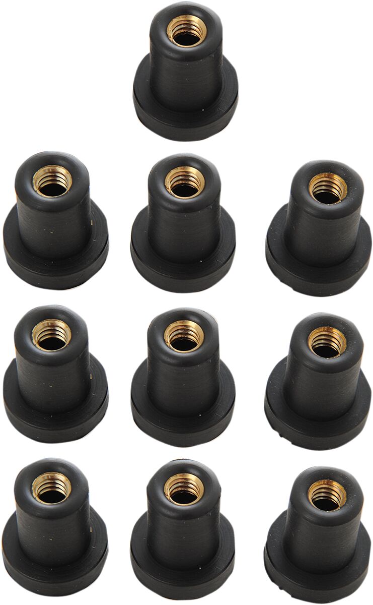 Drag Specialties 1/4-20 Well Nuts
