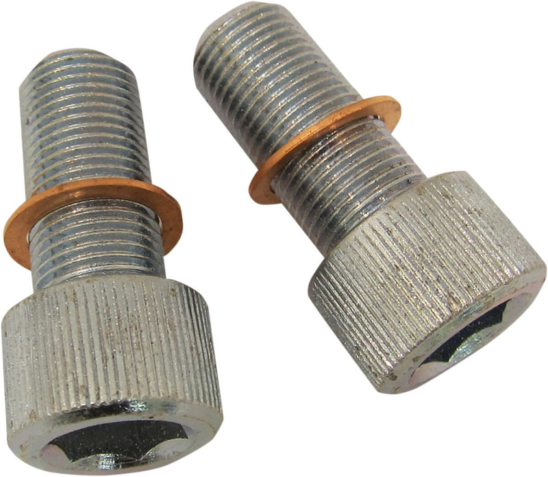 Drag Specialties Front Fork Damper Tube Bolt Kit for 2006-2017 Harley-Davidson Dyna and 2013-2017 Harley-Davidson Softail Motorcycles