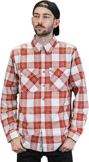 S&S Cycle Tramp Button Down Flannel Shirt