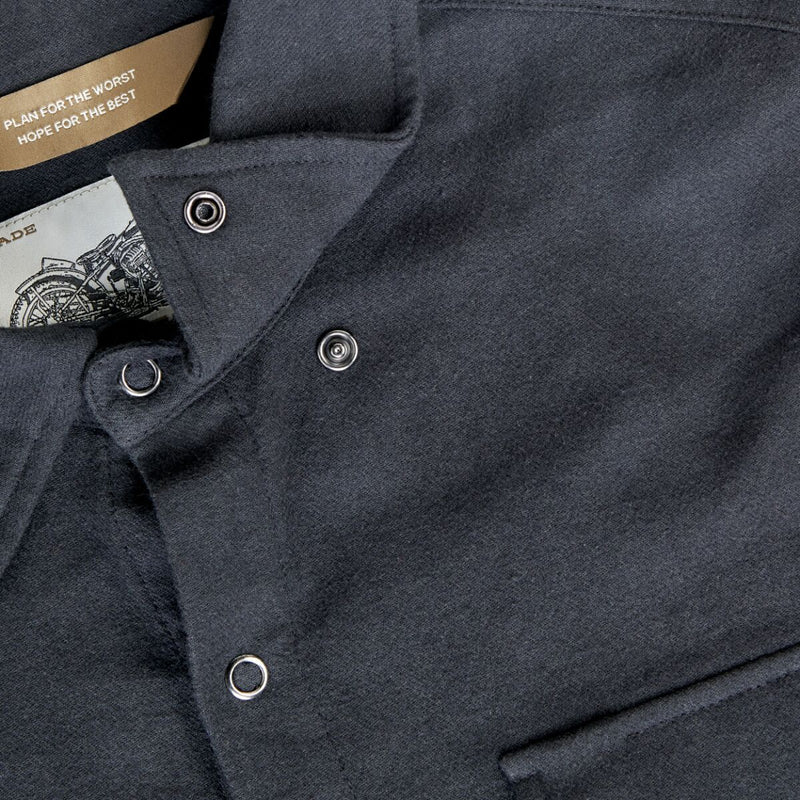 Biltwell Hi Test Flannel Shirt Black Casual Cotton Each