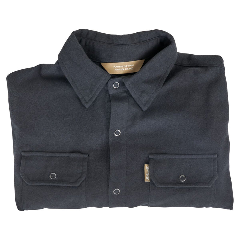 Biltwell Hi Test Flannel Shirt Black M Casual Cotton Each