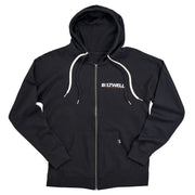 Biltwell Bolts Zip Hoodie Black Zip-Front Casual Cotton