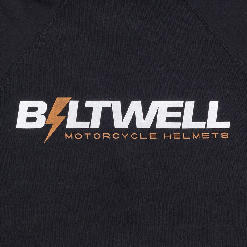 Biltwell Bolts Zip Hoodie Black Zip-Front XL Casual Cotton Each