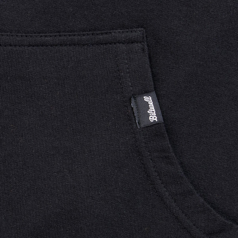 Biltwell Bolts Zip Hoodie Black Zip-Front XL Casual Cotton Each