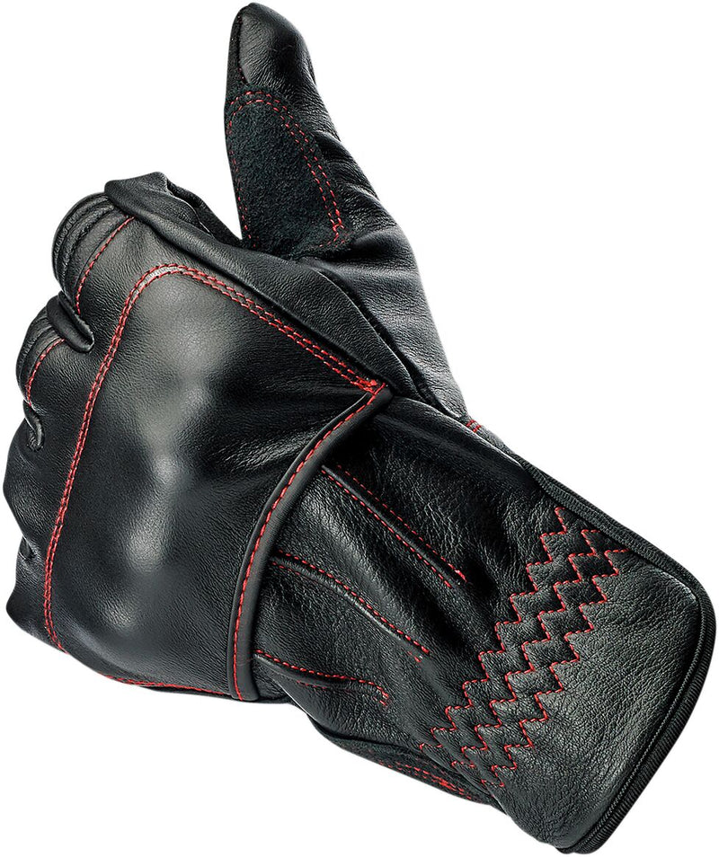 Biltwell Belden Redline Gloves #1505-0108-301