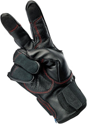 Biltwell Belden Redline Gloves #1505-0108-301