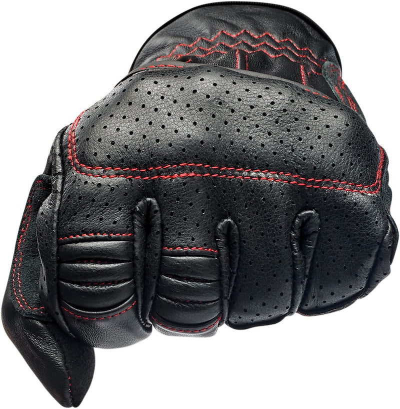 Biltwell Borrego Redline Gloves #1506-0108-301