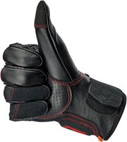 Biltwell Borrego Redline Gloves #1506-0108-301
