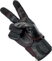 Biltwell Borrego Redline Gloves #1506-0108-301