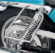 Chrome Saddlebag Support Brackets Sportster