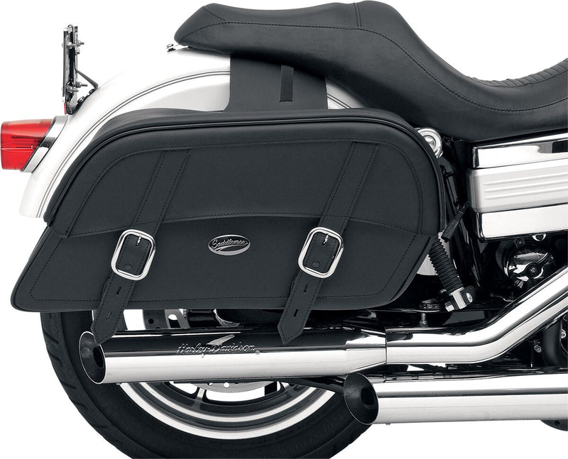 Saddlemen Drifter™ Slant Saddlebags Black Extra Jumbo Synthetic Leather Pair
