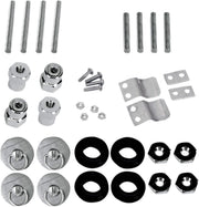 Saddlemen S4 Quick-Disconnect Saddlebag Docking Post and Fastener Kit for Harley #3501-0341