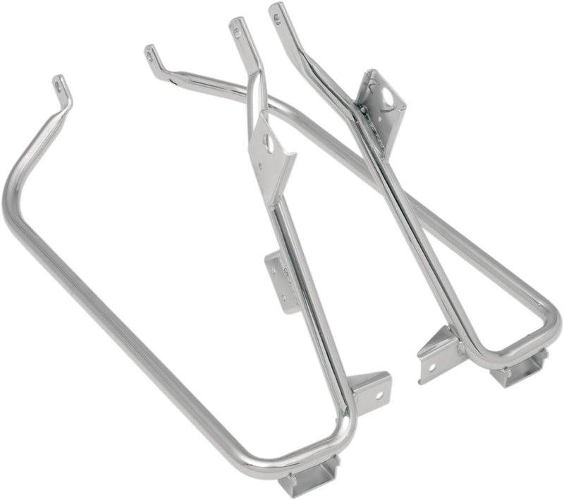 Drag Specialties Saddlebag Support Brackets for 2010-2013 Harley-Davidson Road Glide and 2009-2013 Harley-Davidson Street Glide Motorcycles