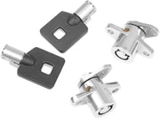 Drag Specialties Saddlebag Lock Kit for 1993-2013 Harley-Davidson Touring Motorcycles #S77-0145-ADDS