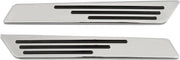 Drag Specialties Saddlebag Hinge Inserts Fits Harley-Davidson Touring Models 2014-2024 #3501-0962