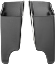 Drag Specialties Black Right Side Saddlebag Extension for 2014-2025 Harley-Davidson Touring Motorcycles
