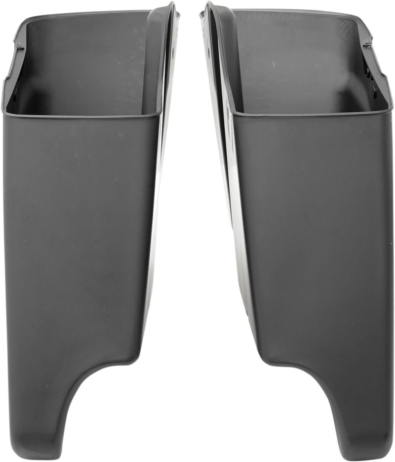 Drag Specialties Black Right Side Saddlebag Extension for 2014-2025 Harley-Davidson Touring Motorcycles